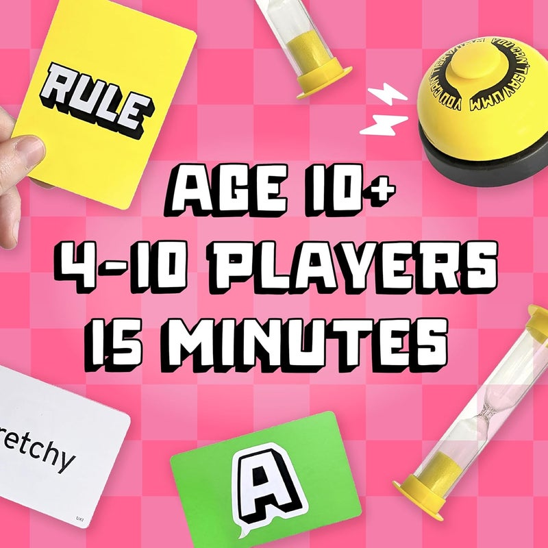 BIG POTATO لا يمكنك قول أوم: لعبة حفلات للعائلة والبالغين، لعبة كلمات عائلية سريعة، يجب أن تكون موجودة في ليلة الألعاب، محتوى إضافي متضمن - Image 3